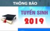 Thông báo xét tuyển bổ sung đợt 1 đại học hệ chính quy năm 2019 tại phân hiệu Thành phố Hồ Chí Minh